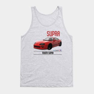 Supra Drift Red Tank Top